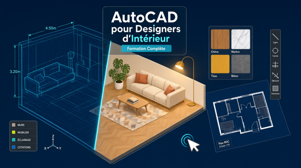 AutoCAD pour Designers d'Intérieur