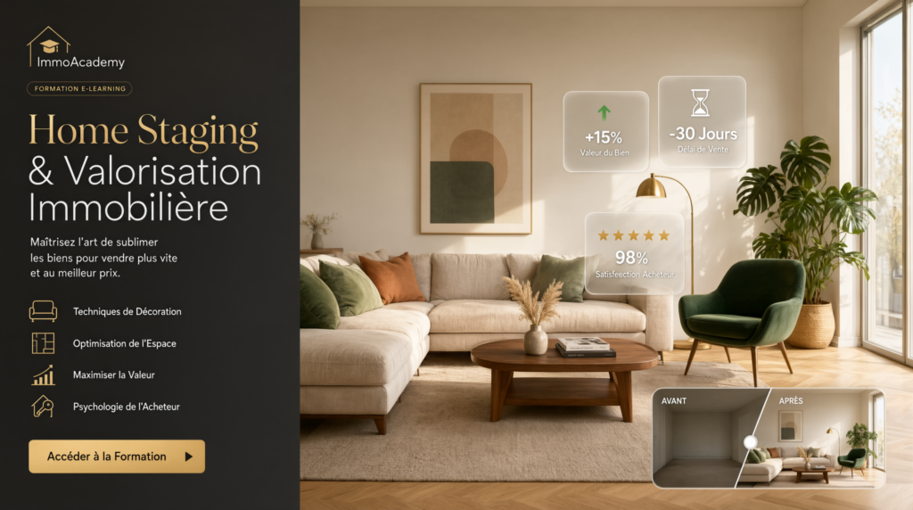 Home Staging & Valorisation Immobilière